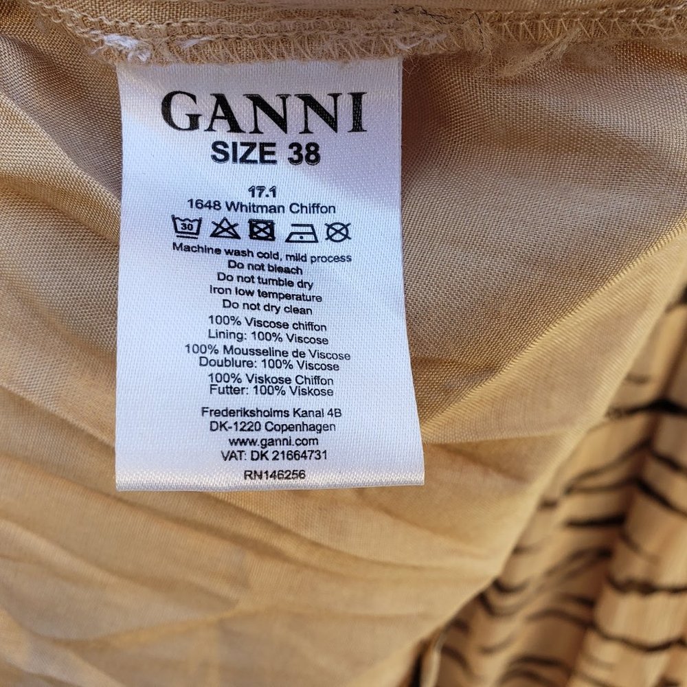 GANNI Whitman Maxi Dress - Picture 7 of 7